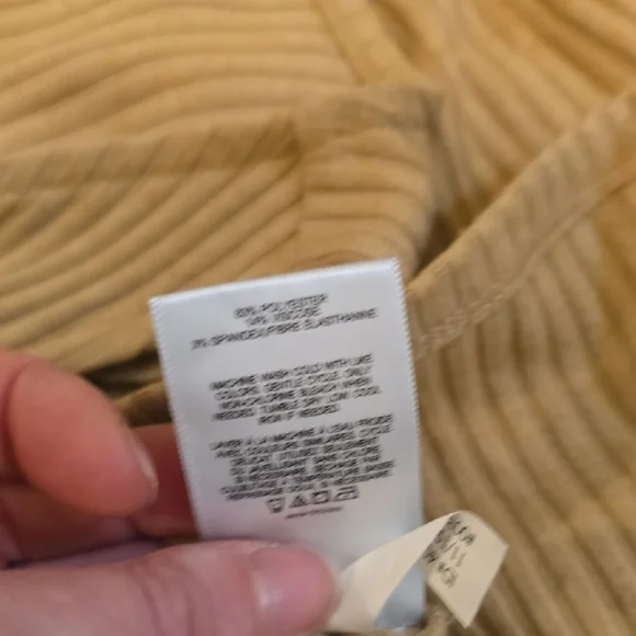 Express Camel Ribbed Wrap Tank Top - Picture 5 of 5